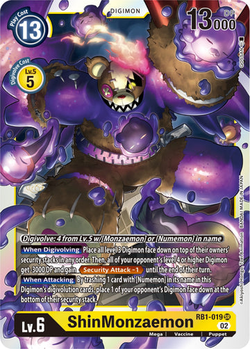 ShinMonzaemon [RB1-019] [Resurgence Booster] Foil