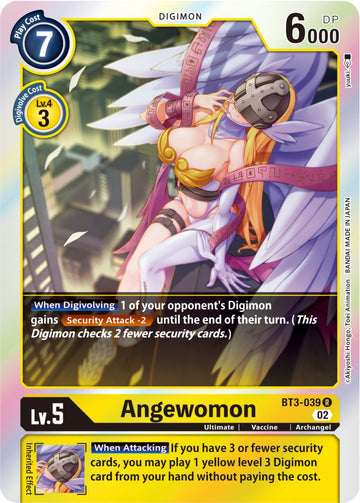 Angewomon (Resurgence Booster Reprint) [BT3-039 R] [Resurgence Booster] Foil
