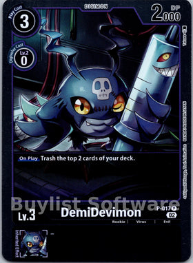 DemiDevimon (Resurgence Booster Reprint) [P-017] [Resurgence Booster] Foil