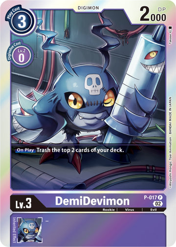 DemiDevimon - P-017 (Resurgence Booster Reprint) [P-017] [Resurgence Booster] Foil