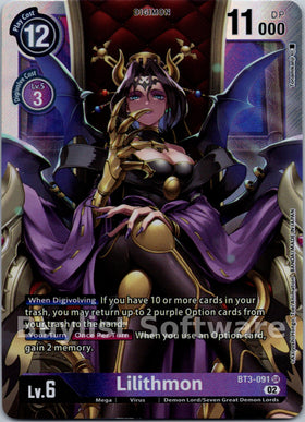 Lilithmon (Resurgence Booster Reprint) [BT3-091] [Resurgence Booster] Foil