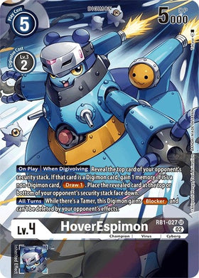 HoverEspimon (Textured Alternate Art) [RB1-027] [Resurgence Booster] Foil