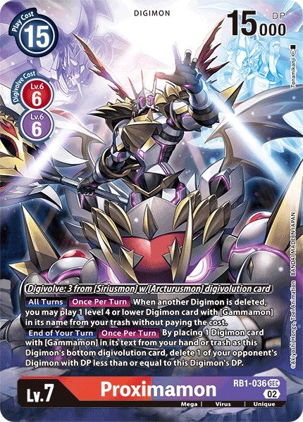 Proximamon (Textured Alternate Art) [RB1-036] [Resurgence Booster] Foil