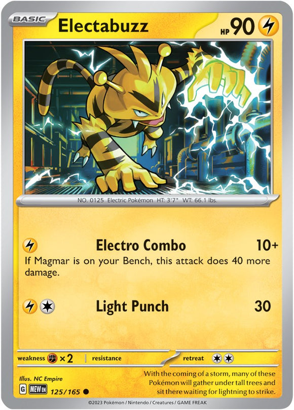 Electabuzz [125/165] [Scarlet & Violet 151]