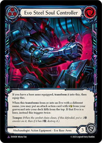 Evo Steel Soul Controller (Marvel) [EVO028] [Bright Lights] Cold Foil