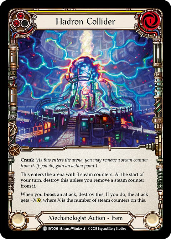 Hadron Collider (Yellow) [EVO091] [Bright Lights] Rainbow Foil