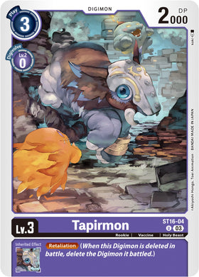 Tapirmon [ST16-04] [Starter Deck 16: Wolf of Friendship]
