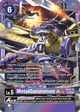 MetalGarurumon ACE [ST16-12] [Starter Deck 16: Wolf of Friendship] Foil