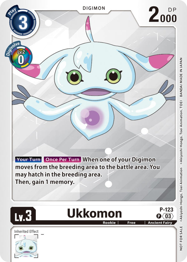 Ukkomon (NYCC 2023 Demo Deck) [P-123] [Digimon Demo Deck Exclusive Cards]