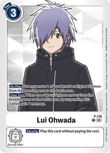 Lui Ohwada (NYCC 2023 Demo Deck) [P-130] [Digimon Demo Deck Exclusive Cards]