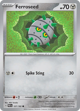Ferroseed [127/182] [Paradox Rift] Reverse Holofoil