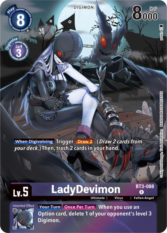 LadyDevimon (Gift Box 2023) [BT3-088] [Release Special Booster 1.0] Foil