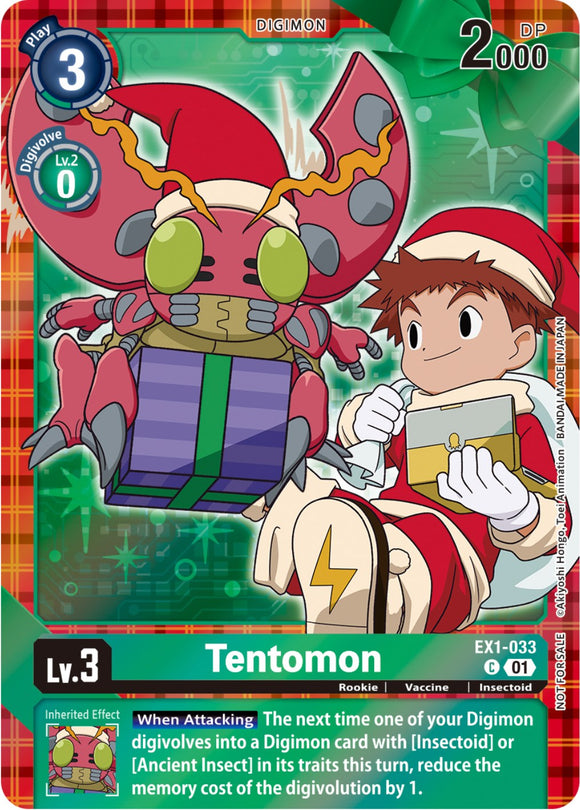 Tentomon (Winter Holiday 2023) [EX1-033] [Classic Collection] Foil