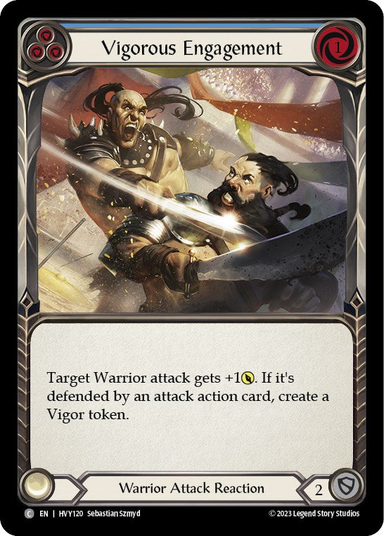 Vigorous Engagement (Blue) [HVY120] [Heavy Hitters]