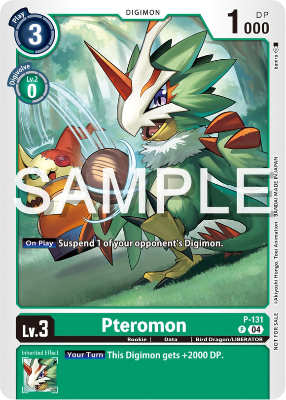 Pteromon (Digimon Liberator Promotion Pack) [P-131] [Digimon Promotion Cards]