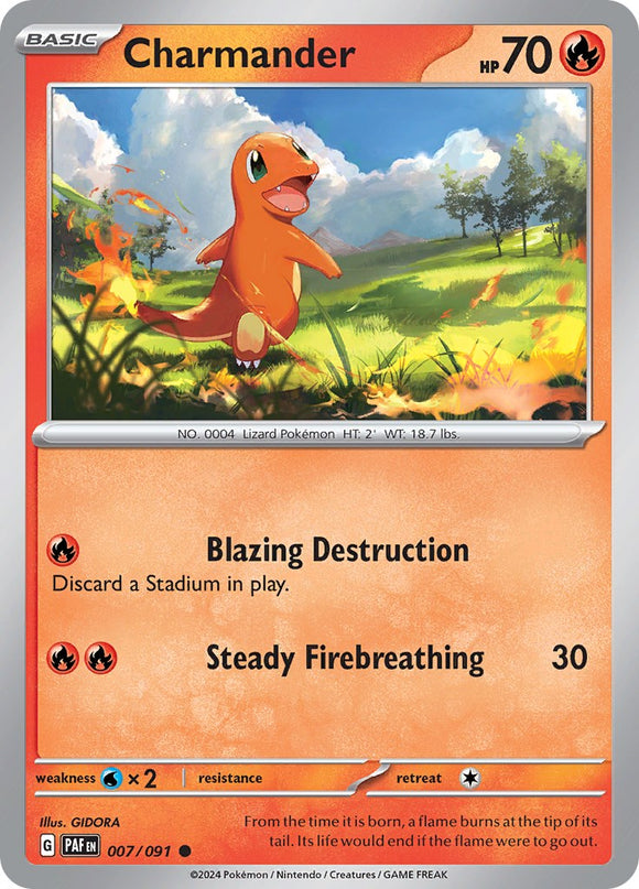 Charmander [007/091] [Paldean Fates]