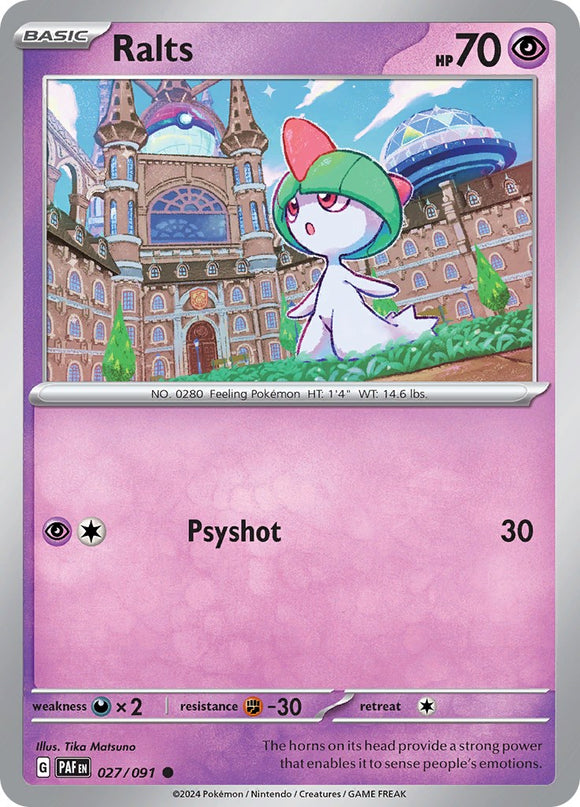 Ralts [027/091] [Paldean Fates]