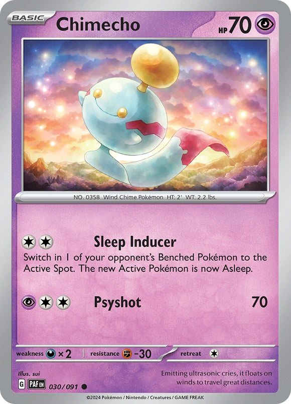 Chimecho [030/091] [Paldean Fates]