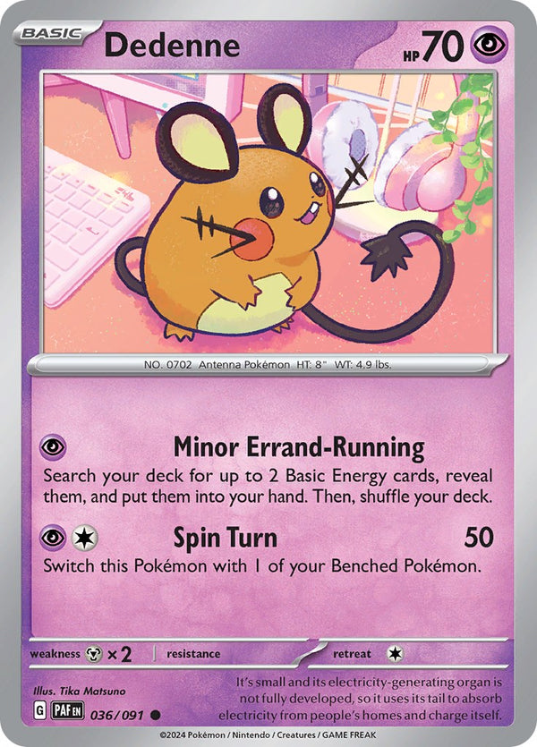 Dedenne [036/091] [Paldean Fates]