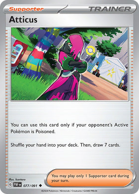 Atticus [077/091] [Paldean Fates]