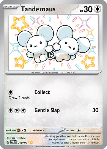 Tandemaus [209/091] [Paldean Fates] Holofoil
