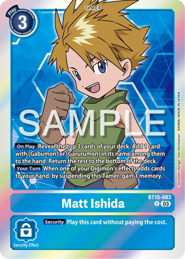 Matt Ishida [BT15-083] [Exceed Apocalypse] Foil