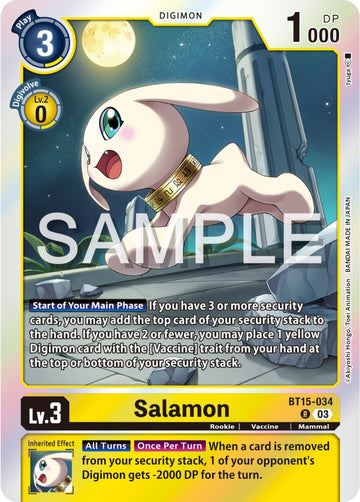 Salamon [BT15-034] [Exceed Apocalypse] Foil