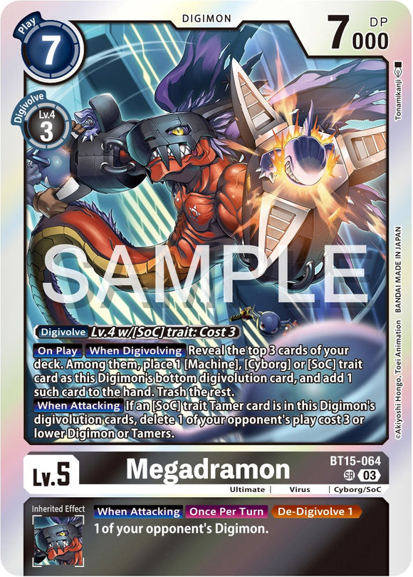Megadramon [BT15-064] [Exceed Apocalypse] Foil