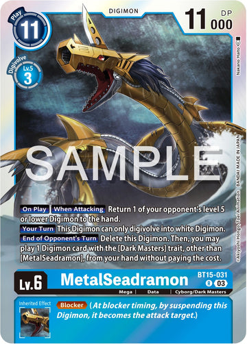 MetalSeadramon [BT15-031] [Exceed Apocalypse] Foil