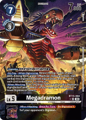 Megadramon (Alternate Art) [BT15-064] [Exceed Apocalypse] Foil