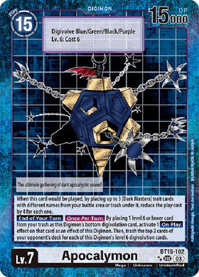 Apocalymon (Special Edition Alternate Art) [BT15-102] [Exceed Apocalypse] Foil