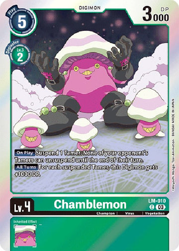 Chamblemon (English Exclusive) [LM-010] [Exceed Apocalypse] Foil