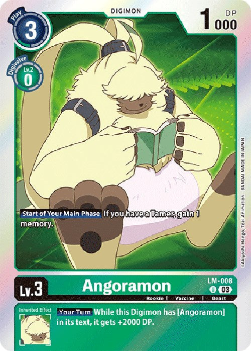 Angoramon (English Exclusive) [LM-008 U] [Exceed Apocalypse] Foil