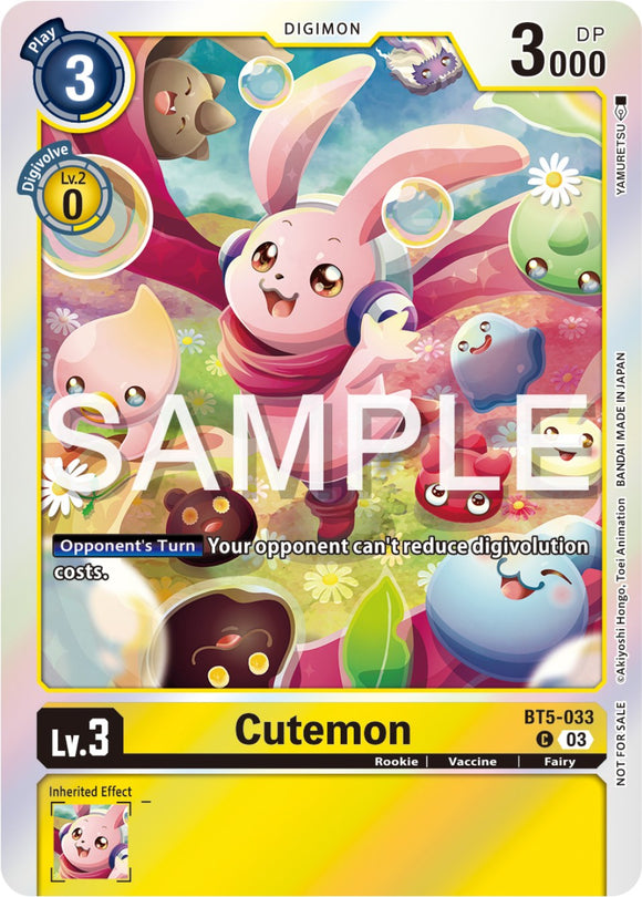Cutemon (Winner Pack -Exceed Apocalypse-) [BT5-033] [Battle of Omni] Foil