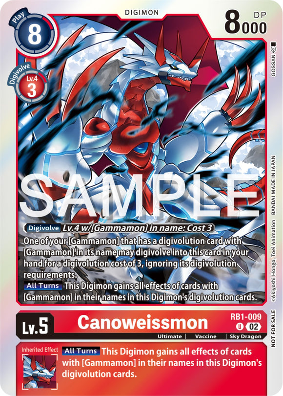 Canoweissmon (Event Pack 6) [RB1-009] [Resurgence Booster] Foil