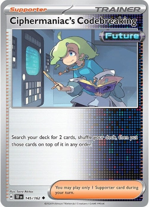 Ciphermaniac's Codebreaking [145/162] [Temporal Forces] Reverse Holofoil