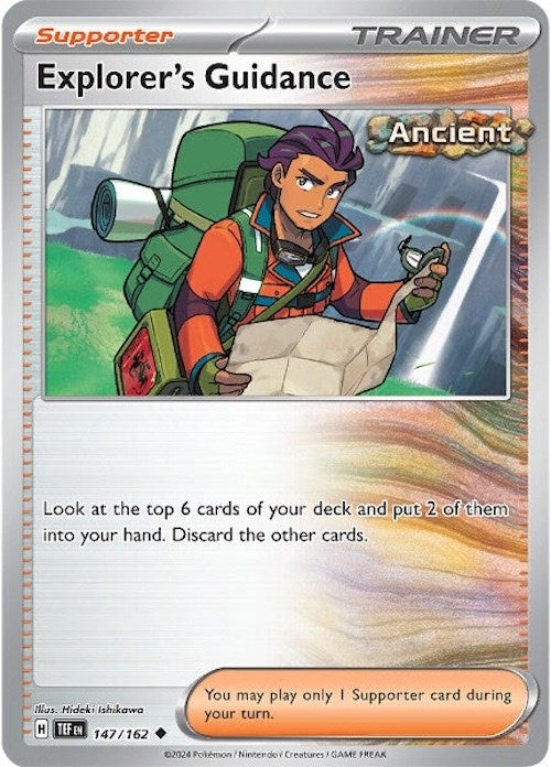Explorer's Guidance [147/162] [Temporal Forces] Reverse Holofoil