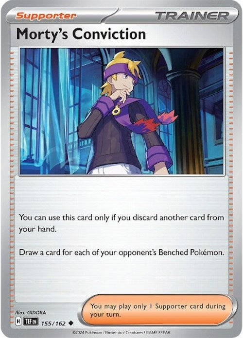 Morty's Conviction [155/162] [Temporal Forces] Reverse Holofoil