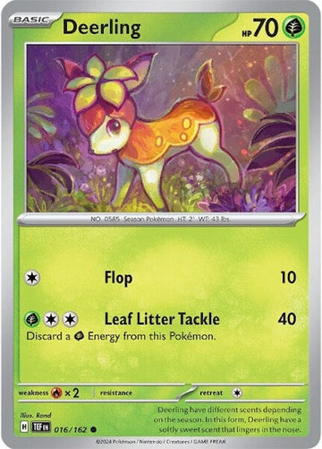 Deerling [016/162] [Temporal Forces] Reverse Holofoil