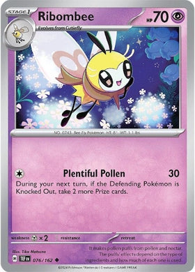 Ribombee [076/162] [Temporal Forces] Reverse Holofoil