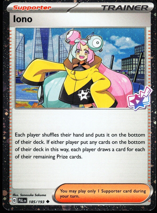 Iono (Cosmo Foil) [185/193] [Paldea Evolved] Holofoil
