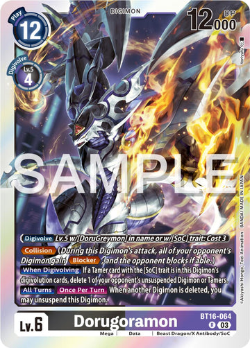 Dorugoramon [BT16-064] [Beginning Observer] Foil