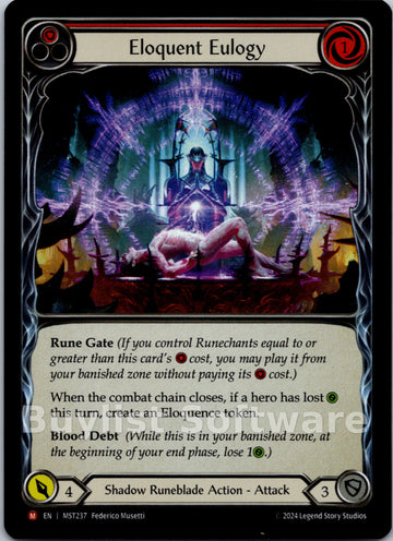 Eloquent Eulogy [MST237] [Part the Mistveil] Rainbow Foil