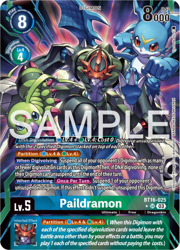 Paildramon (Alternate Art) [BT16-025] [Beginning Observer] Foil