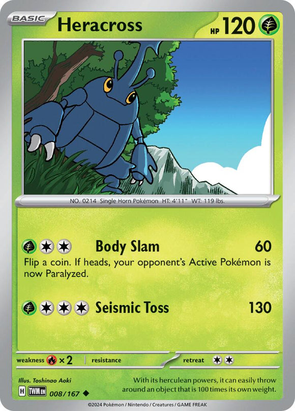Heracross [008/167] [Twilight Masquerade]