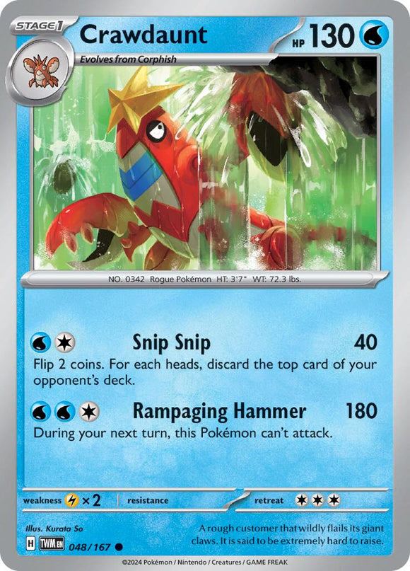 Crawdaunt [048/167] [Twilight Masquerade]
