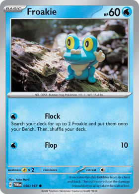 Froakie [056/167] [Twilight Masquerade] Reverse Holofoil