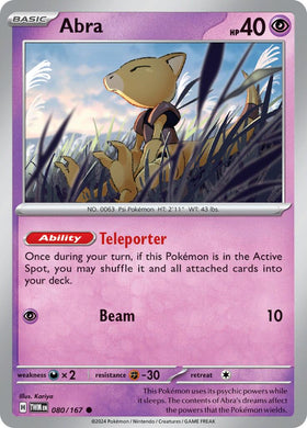 Abra [080/167] [Twilight Masquerade]