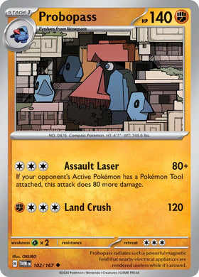 Probopass [102/167] [Twilight Masquerade] Reverse Holofoil
