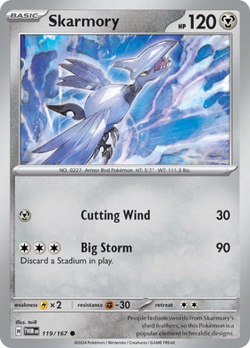 Skarmory [119/167] [Twilight Masquerade]